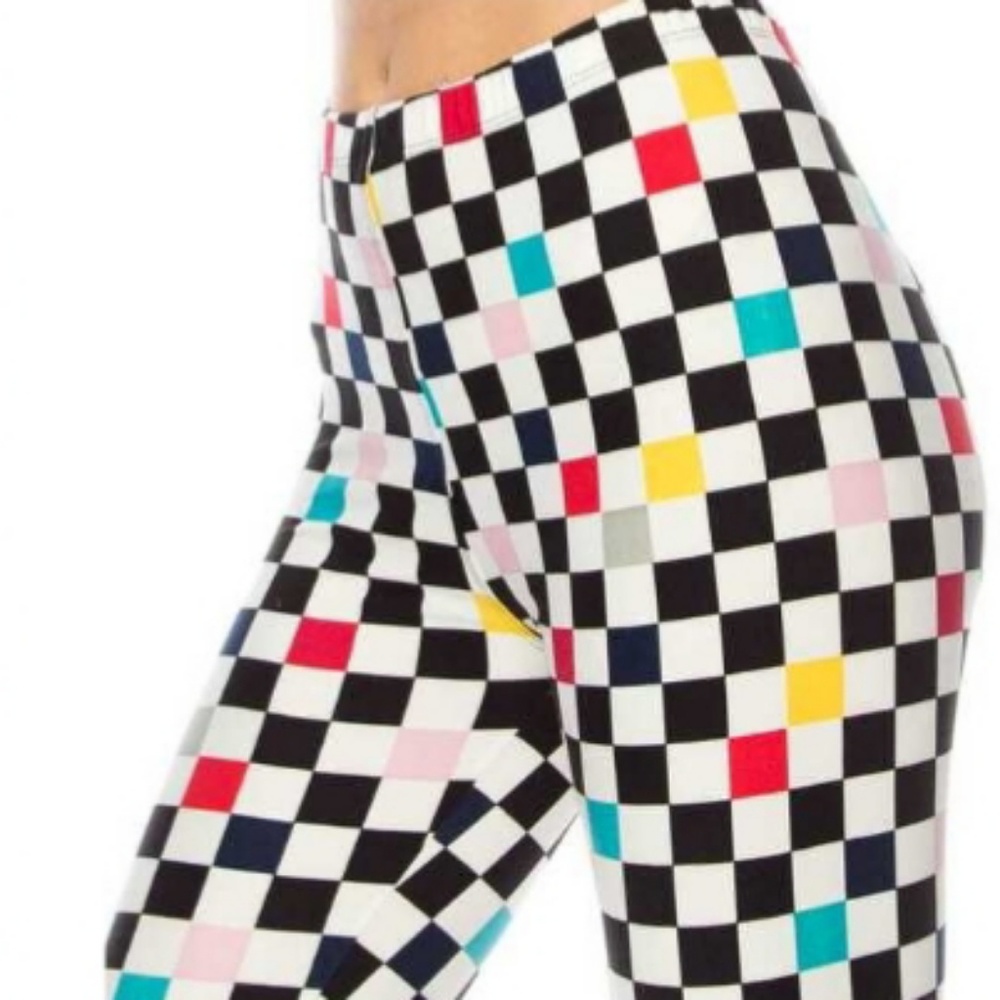 Checkered Leggings